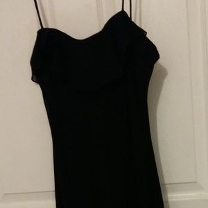 Black evening dress